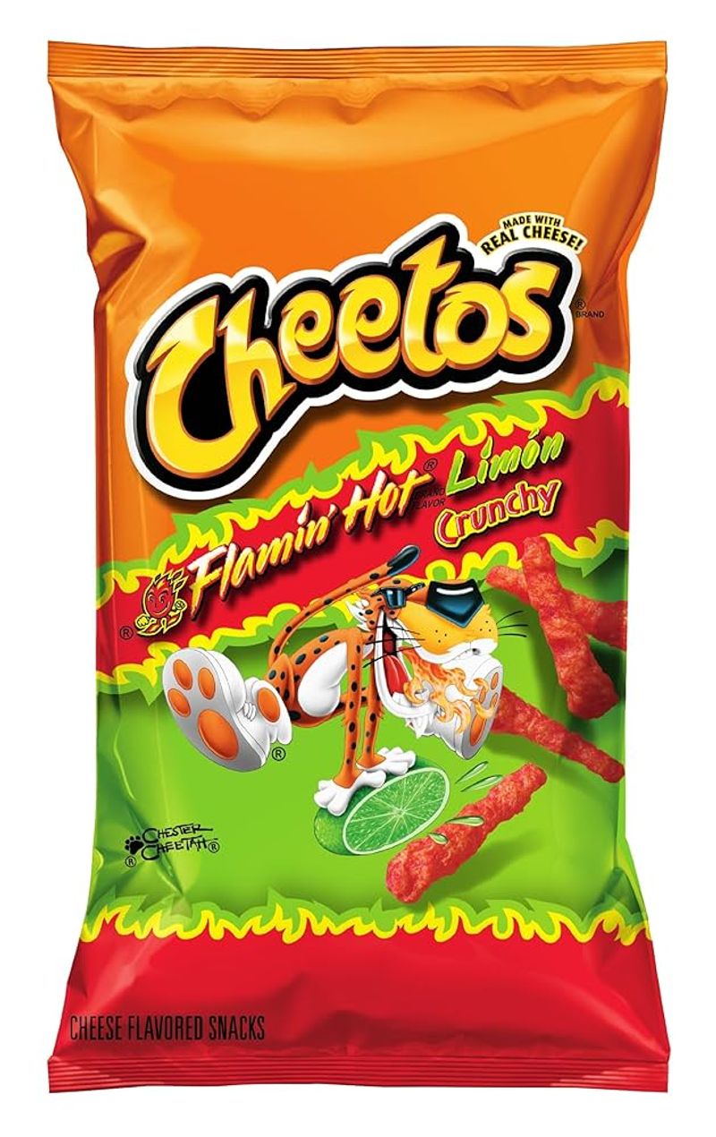 Hot Cheetos with Lime