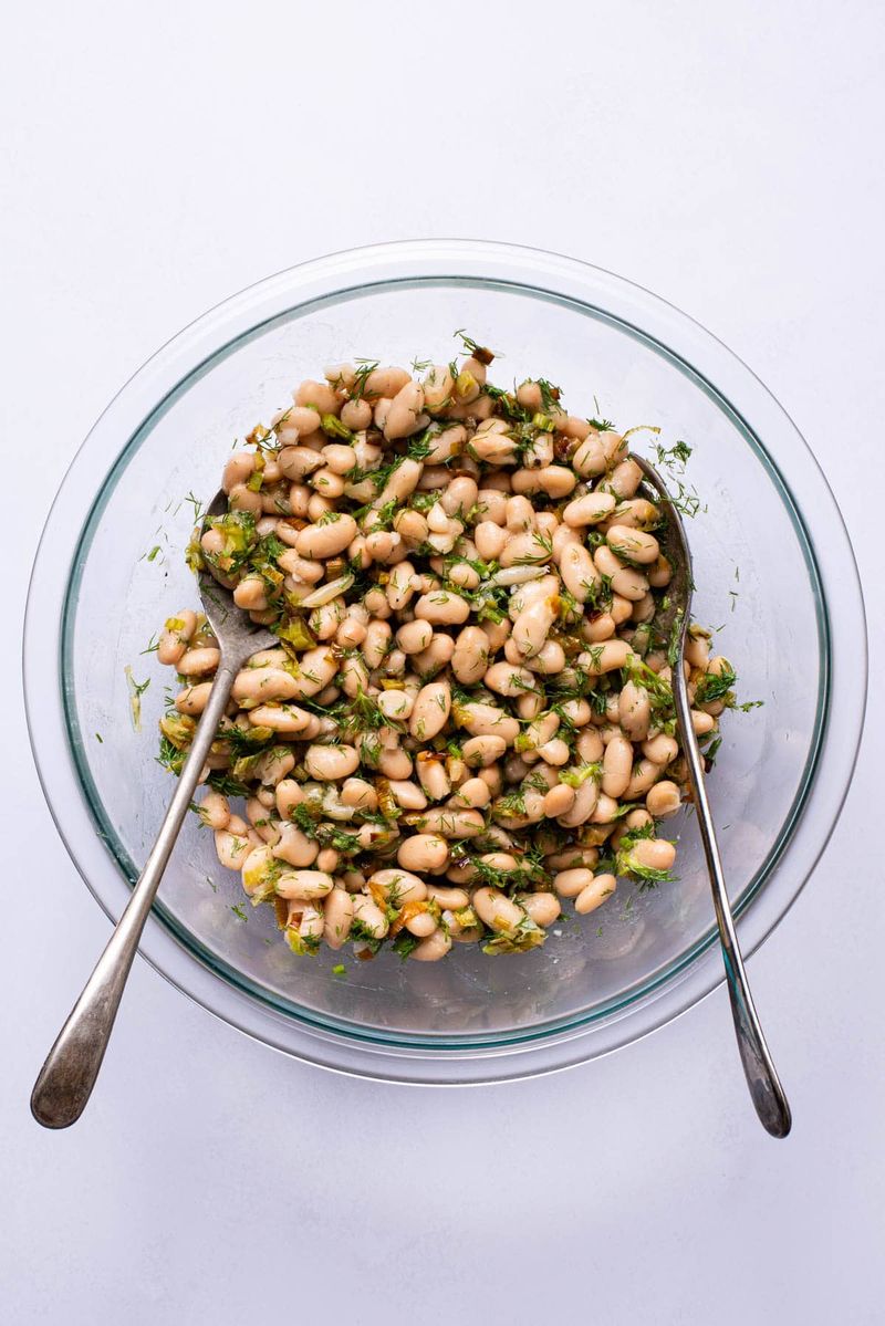 White Bean Salad with Dill and Lemon