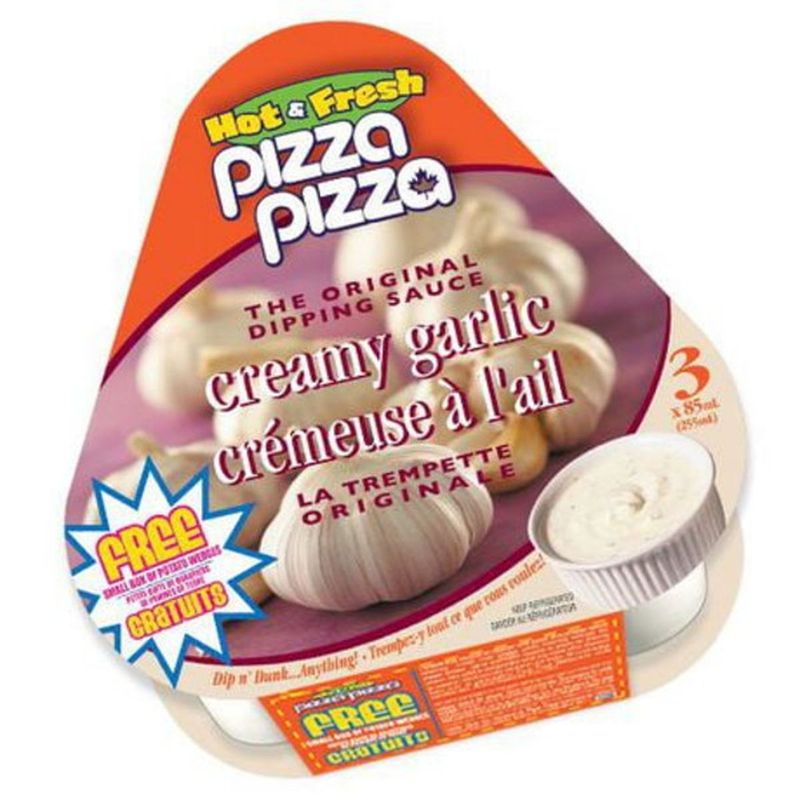 Pizza Pizza Creamy Garlic Dipping Sauce