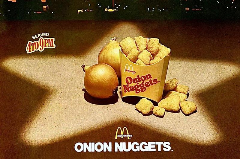 McDonald’s Onion Nuggets Sandwich (What-If Throwback)