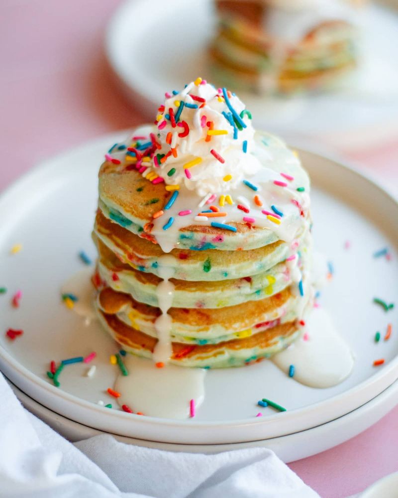Confetti Pancake Stack