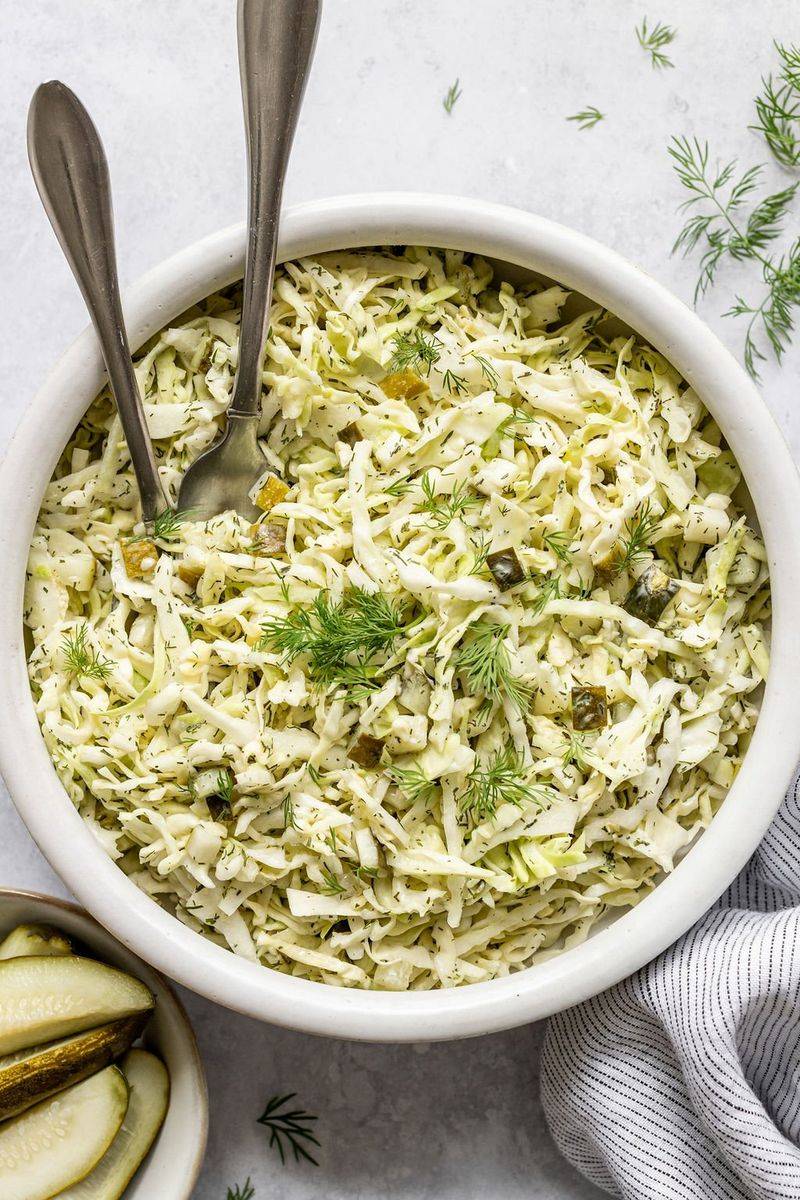 Dill Pickle Slaw