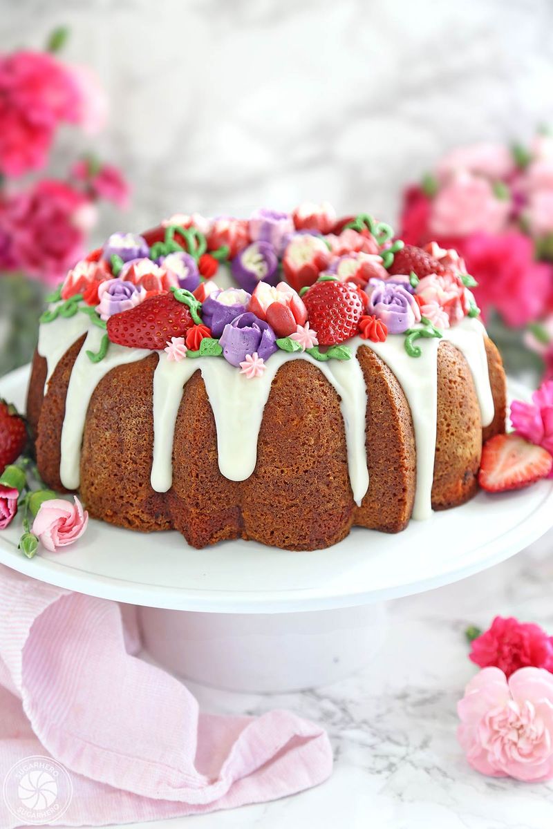 Strawberry Shortcake Bundt