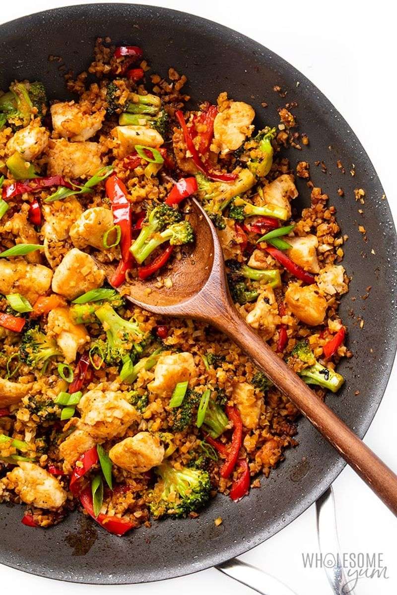 Sesame Ginger Chicken Stir Fry