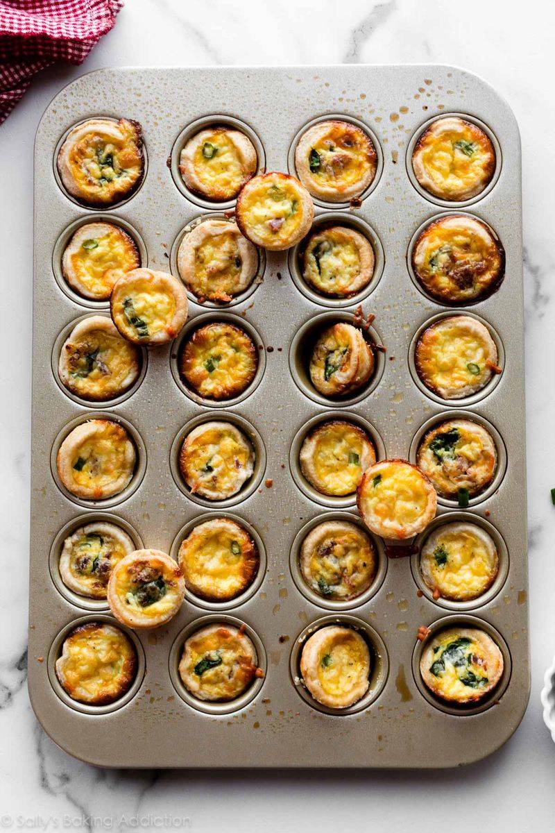 Savory Mini Quiche Bites