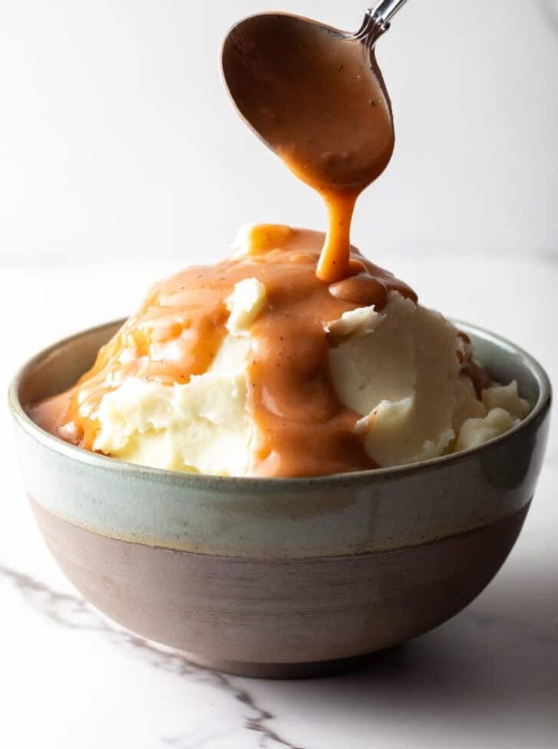 Mashed Potatoes with Gravy