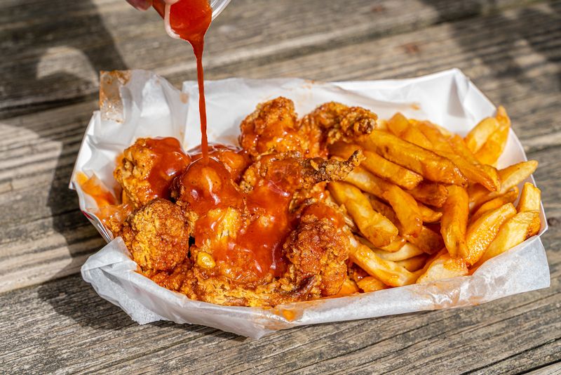 Mild-Sauce Fried Chicken or Wings