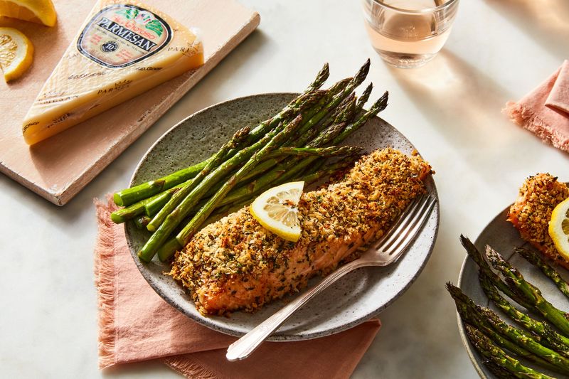 Parmesan-Crusted Salmon