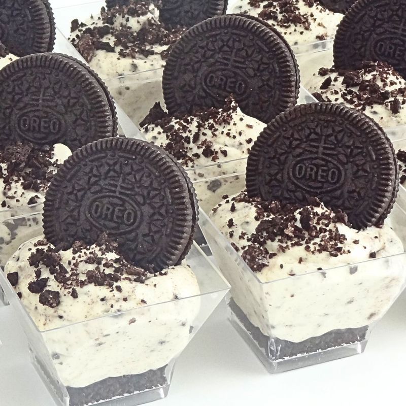 Oreo cheesecake cups
