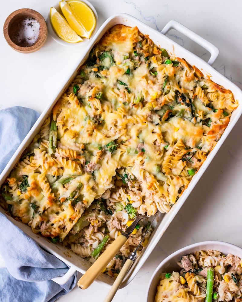 Creamy Tuna Pasta Bake