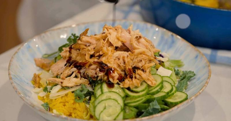 Rotisserie Chicken Dinner Plates