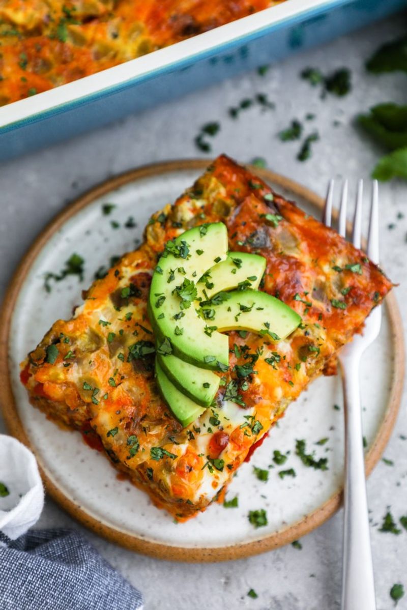 Chorizo and Potato Breakfast Bake