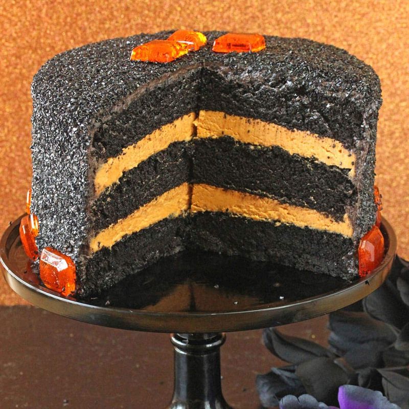 Devil’s Food + Pumpkin Cake