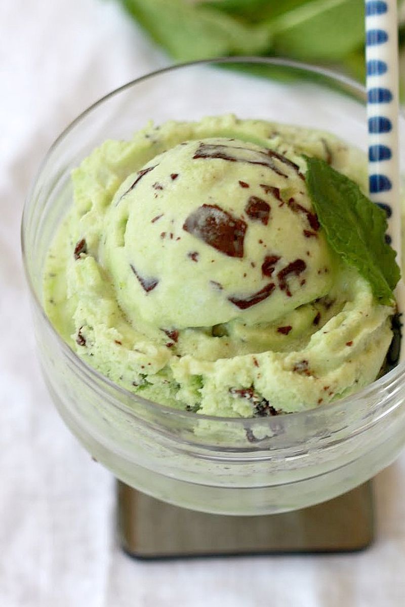 Mint Basil Chip Fresco