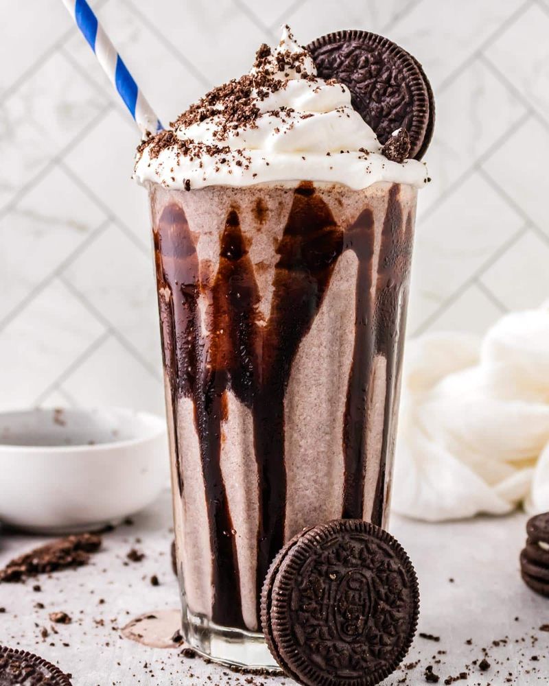 Oreo milkshake