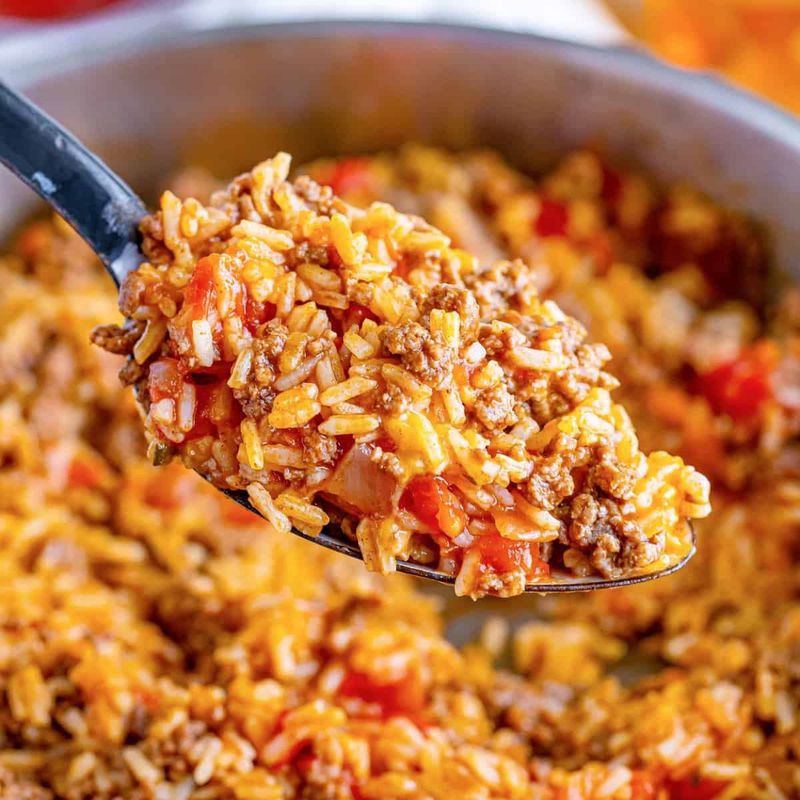 Taco Rice Skillet