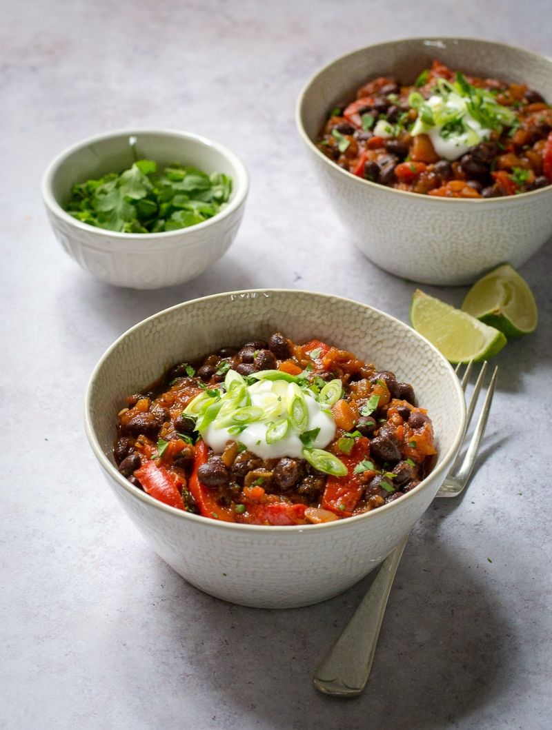 Smoky Black Bean Chili