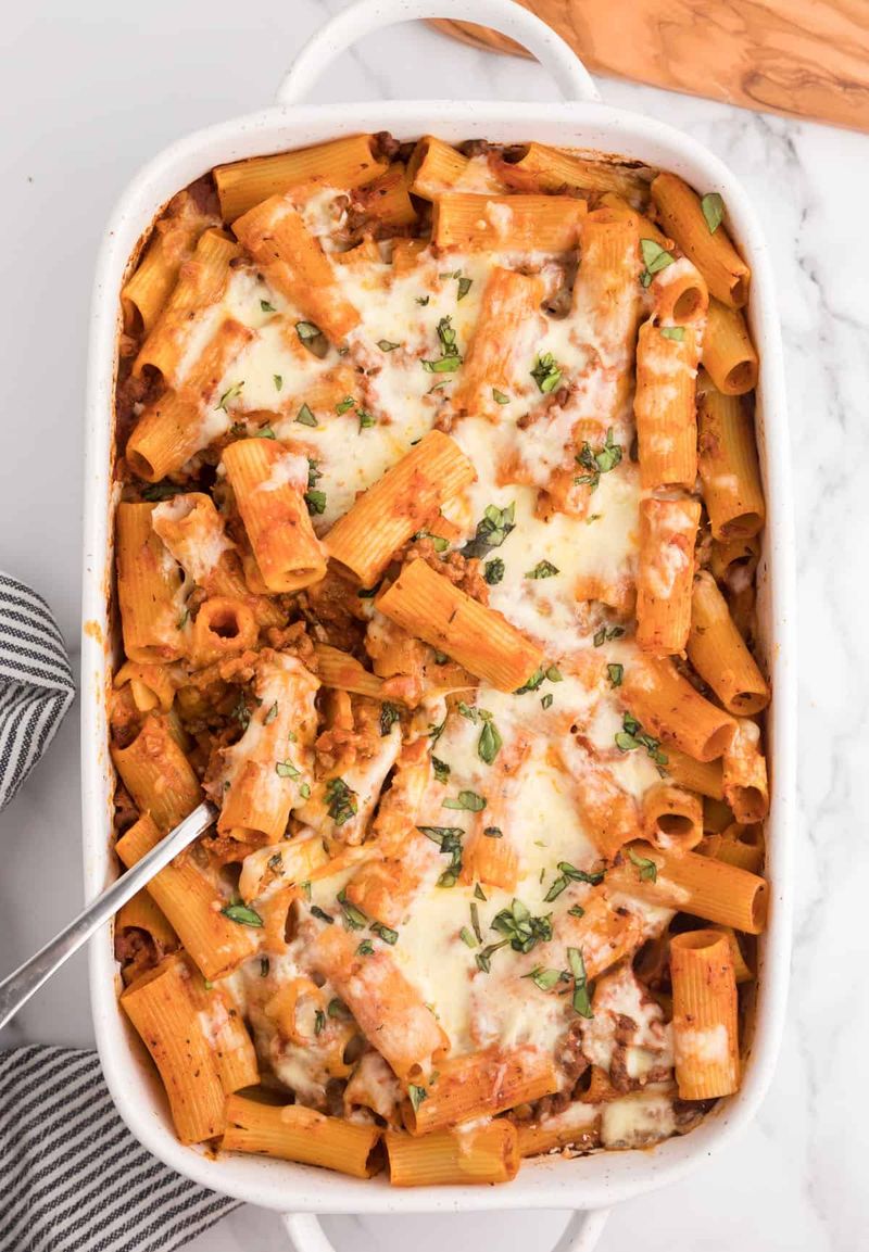 Four-Cheese Rigatoni