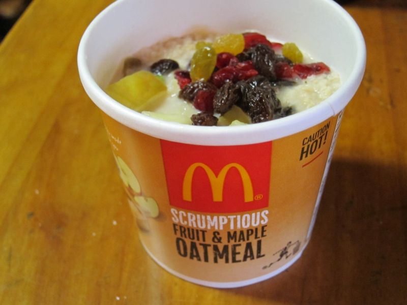 Fruit & Maple Oatmeal