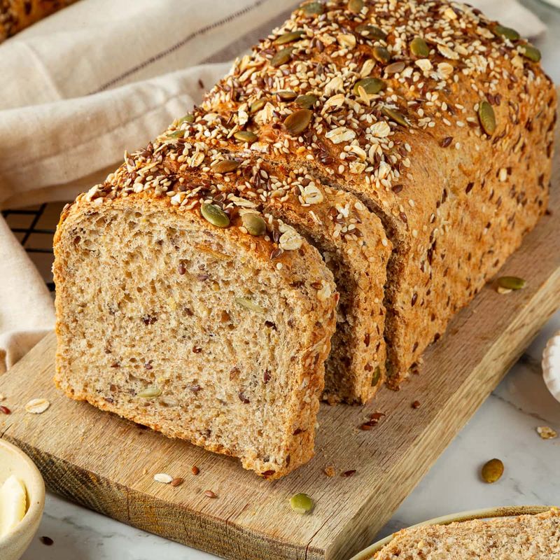 Lower-Sodium Whole Grain Bread