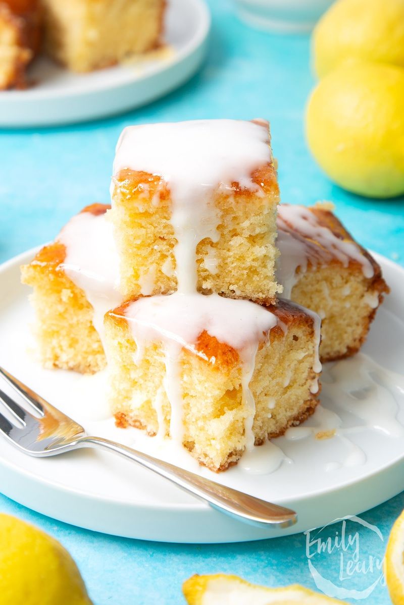 Lemon Drizzle Traybake (UK)
