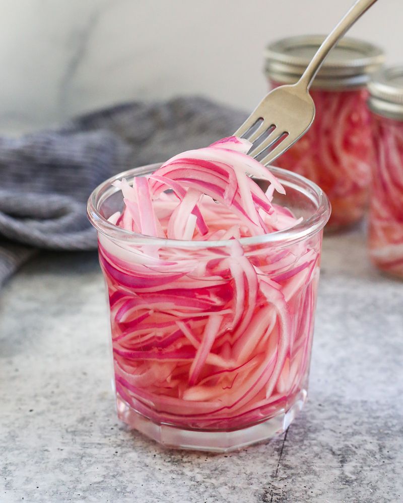 Pickles and Quick-Pickled Onions