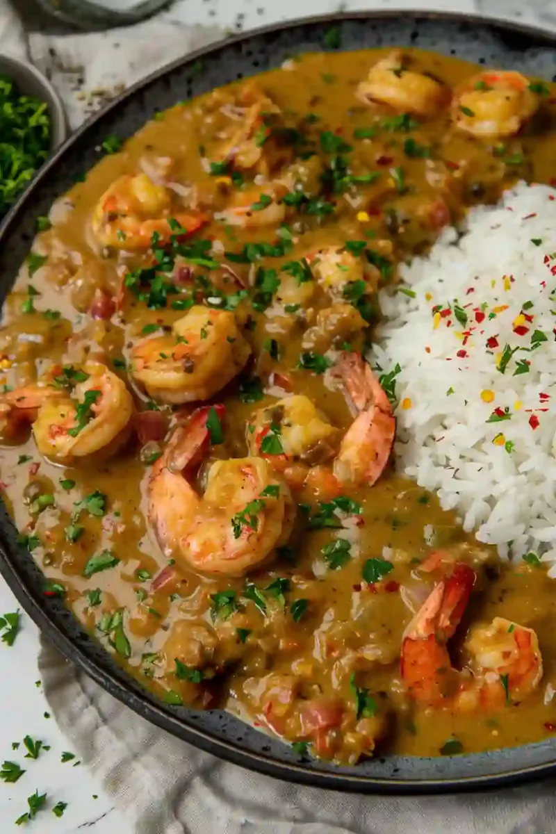 Crawfish Étouffée (Louisiana)