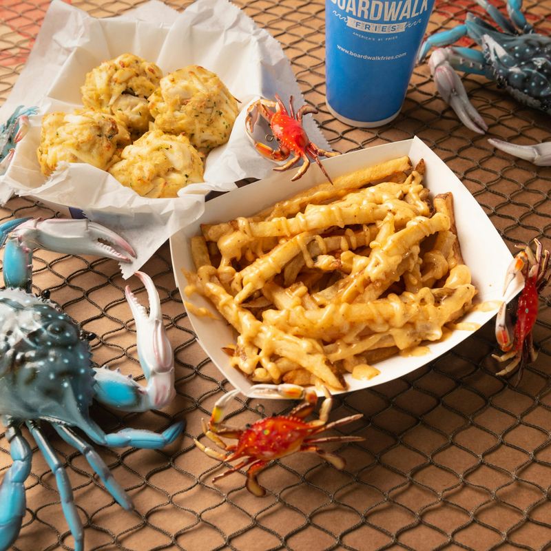 Maryland - Old Bay Fries at Boardwalk Bar and Grill