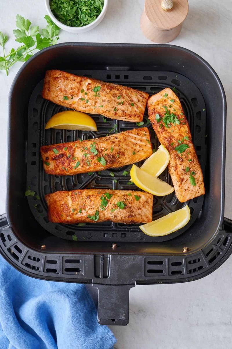 Air Fryer Salmon Fillets