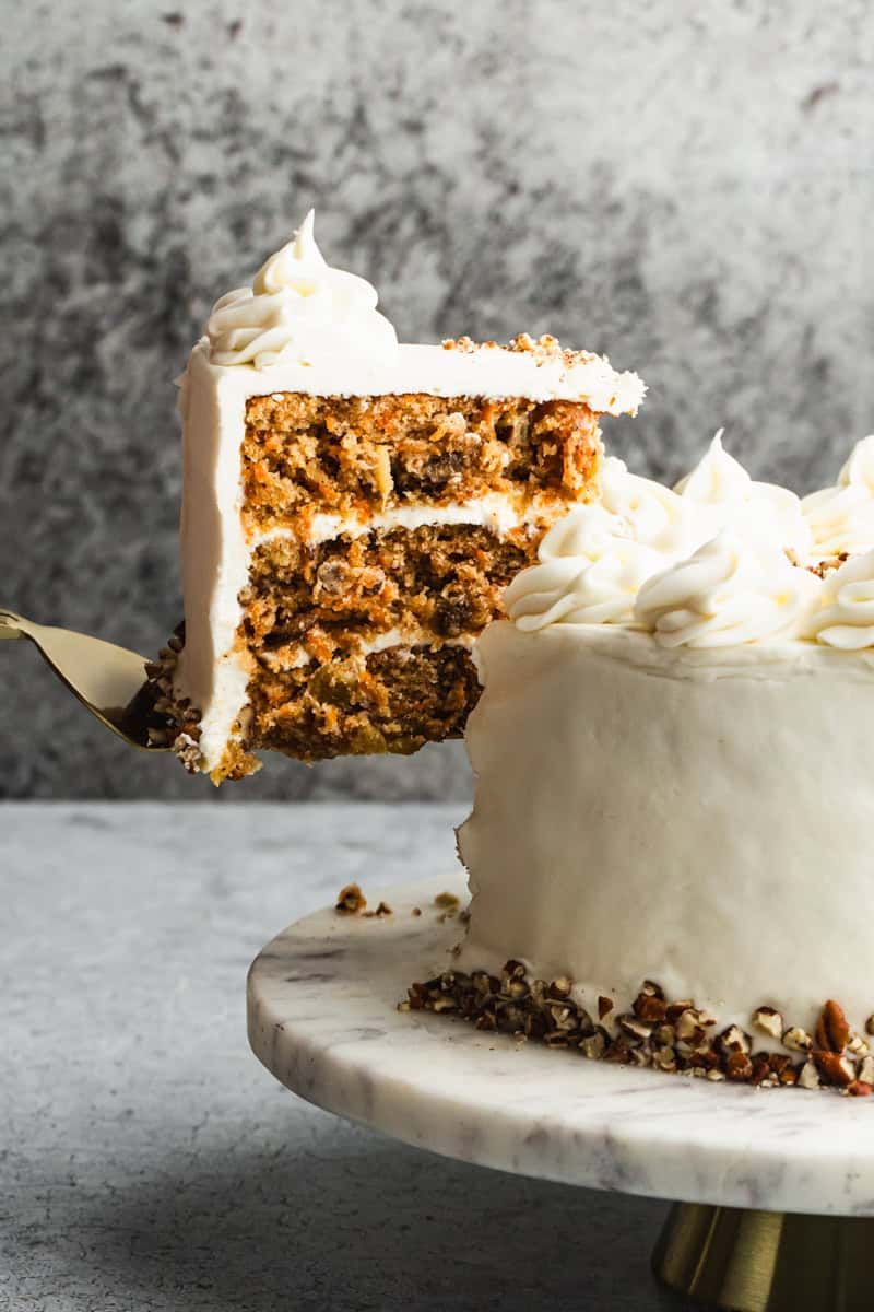 Carrot Cake with Cream Cheese Frosting