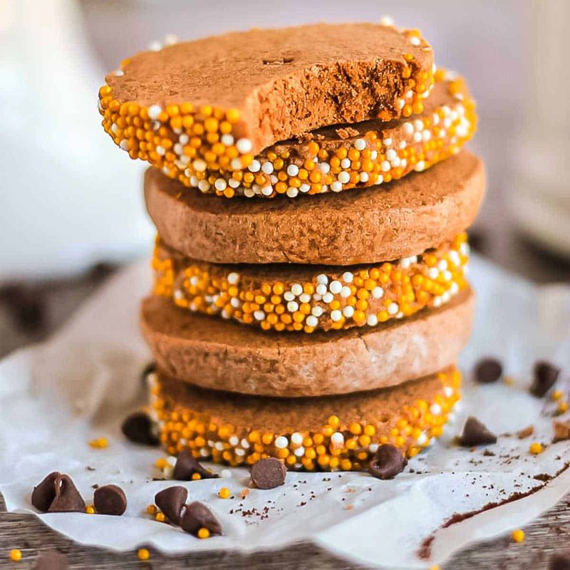 Mocha Icebox Cookies