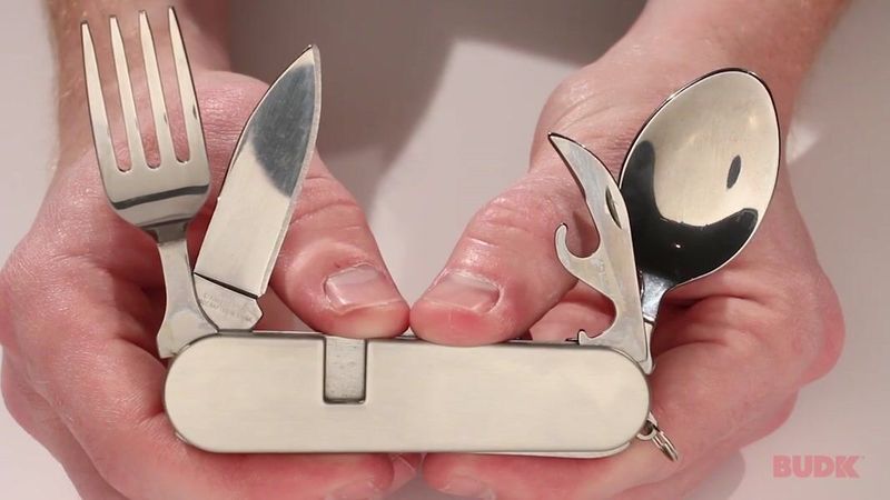 Manual Can Opener and Utensils