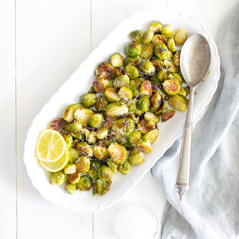Parmesan Roasted Brussels Sprouts