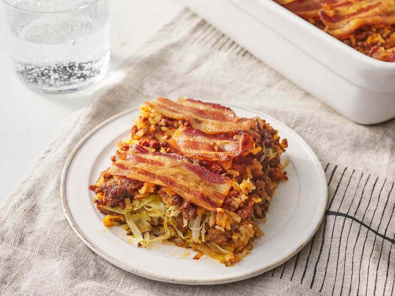 Stuffed Cabbage Casserole (Layered)