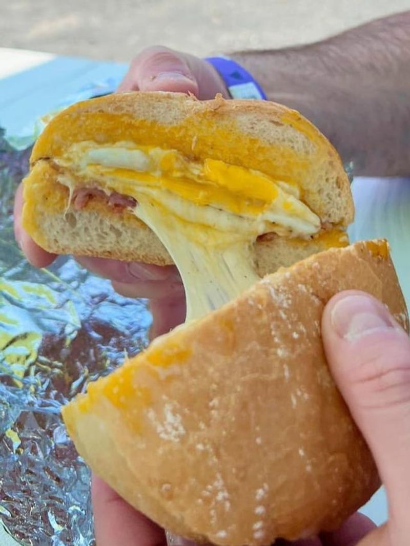 New Jersey: Taylor ham/pork roll egg-and-cheese