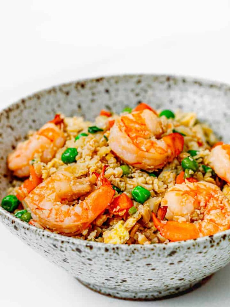 Shrimp Cauliflower Fried Rice