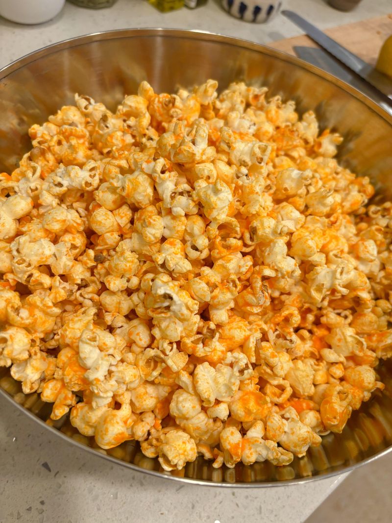 Bagged Popcorn with Seasoning