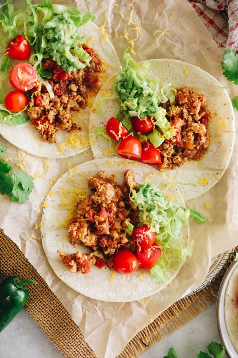 Tacos (Ground Beef, Turkey, or Beans)