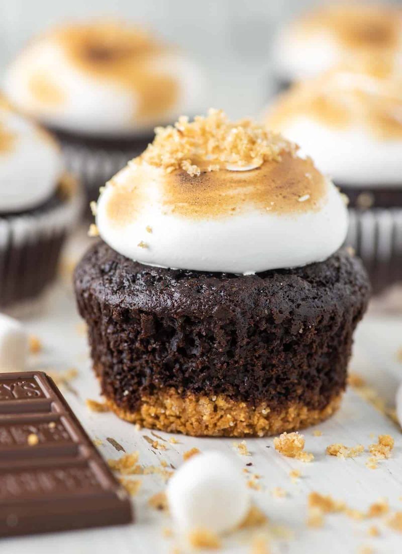 S’mores Cupcakes