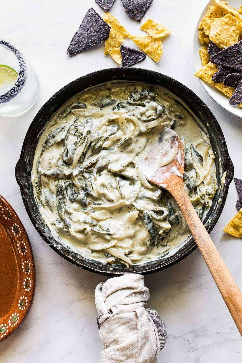 Rajas Con Crema
