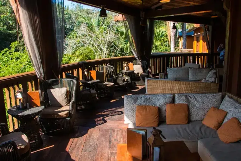 Hidden Lounge Seating at Nomad Lounge