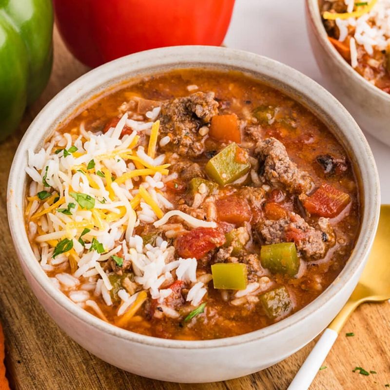 Stuffed Pepper Soup