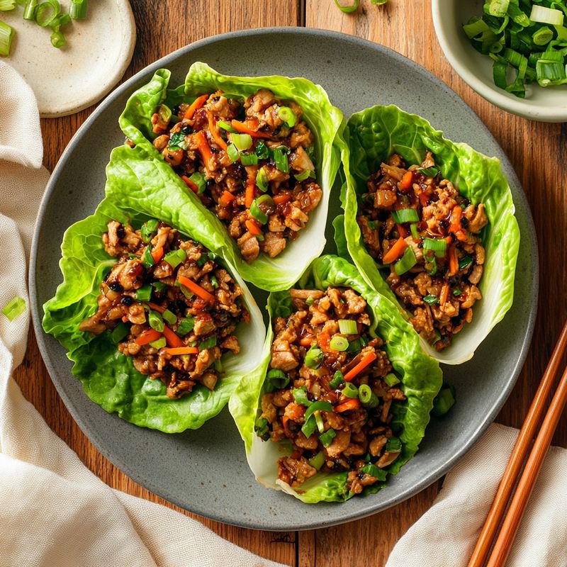 Asian Turkey Lettuce Wrap Kits