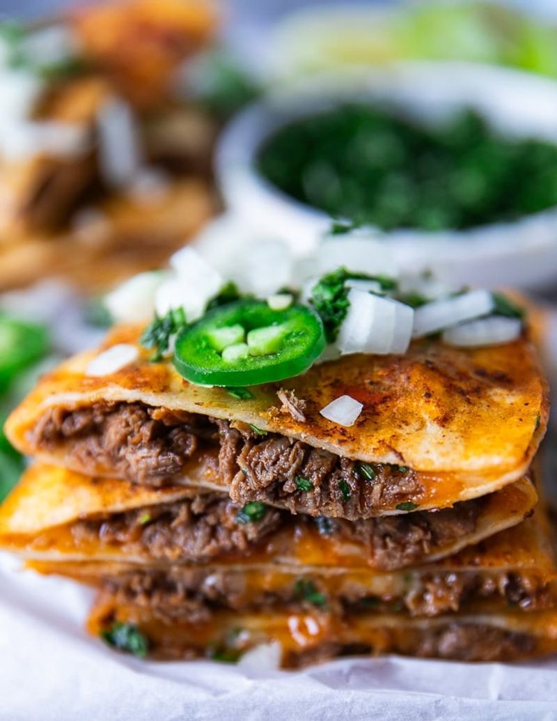 Birria-Inspired Quesadillas