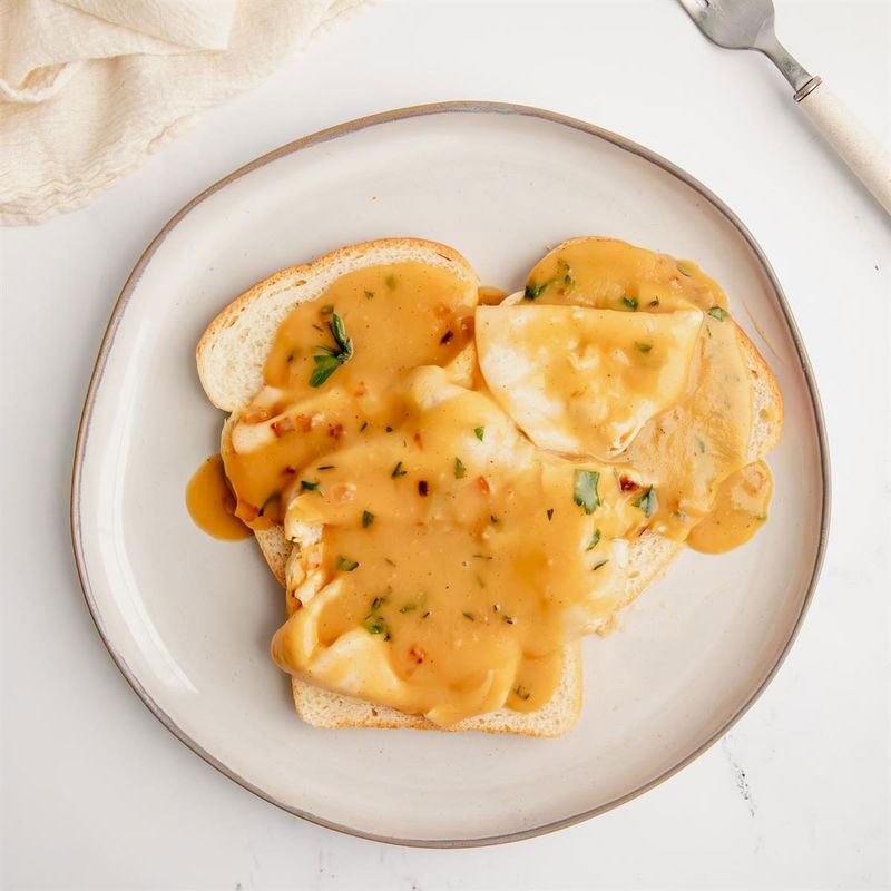 Open-Face Turkey Sandwich