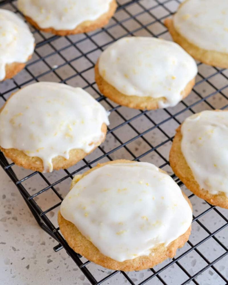 Lemon Glazed Cookies
