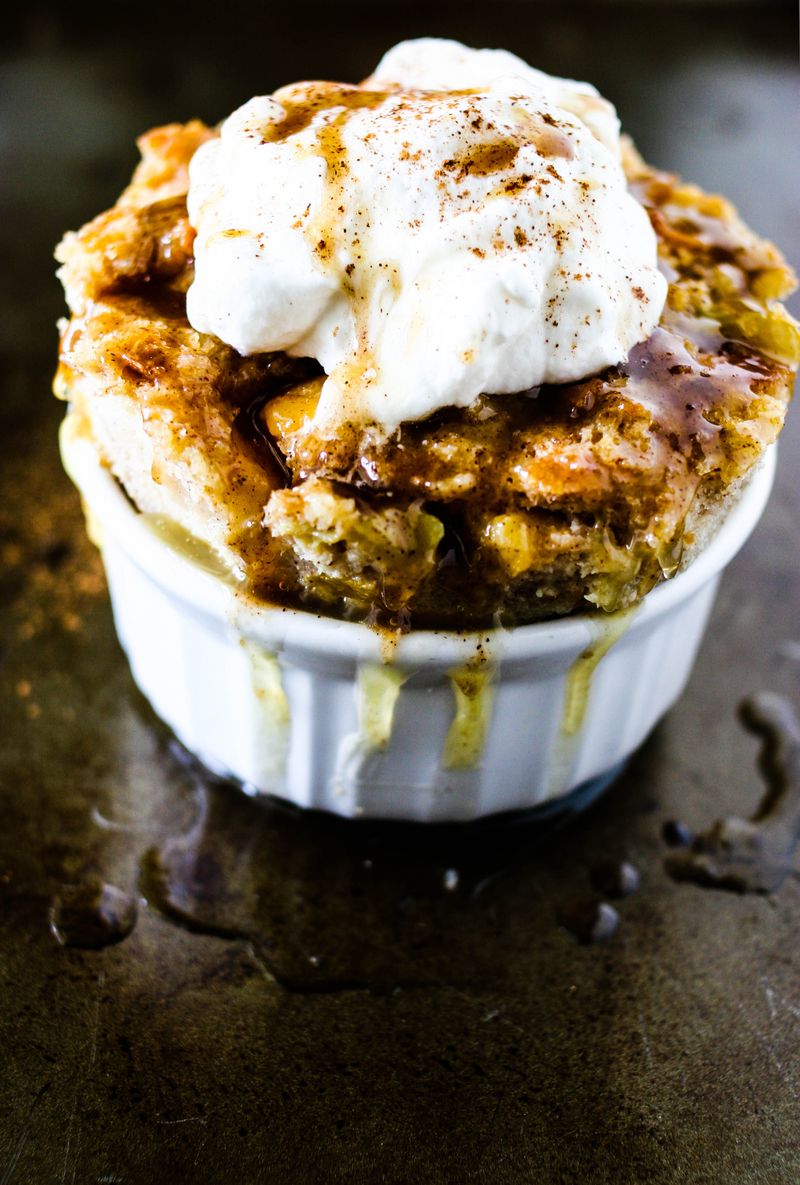 Brennan's Pumpkin Bread Pudding Brûlée