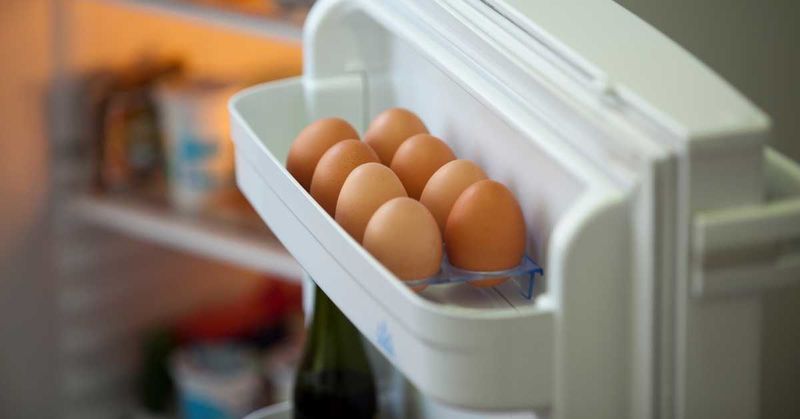 Myth 9: Store eggs in the fridge door