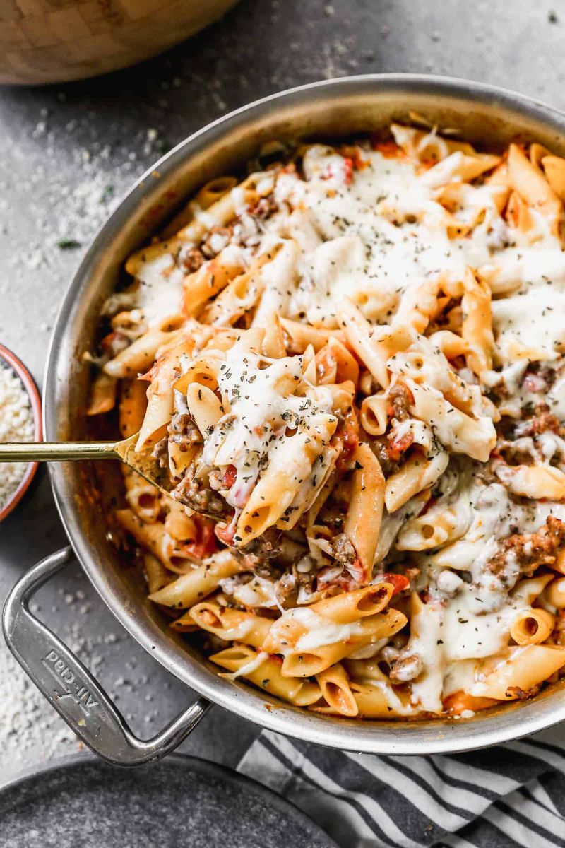 Skillet Baked Ziti