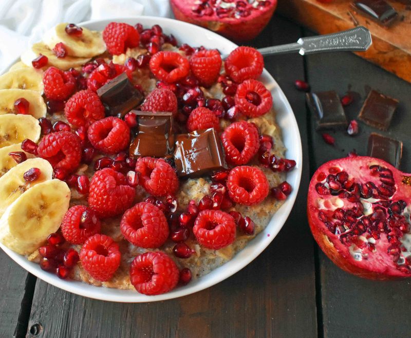 Protein oats (packets or blends with added protein)